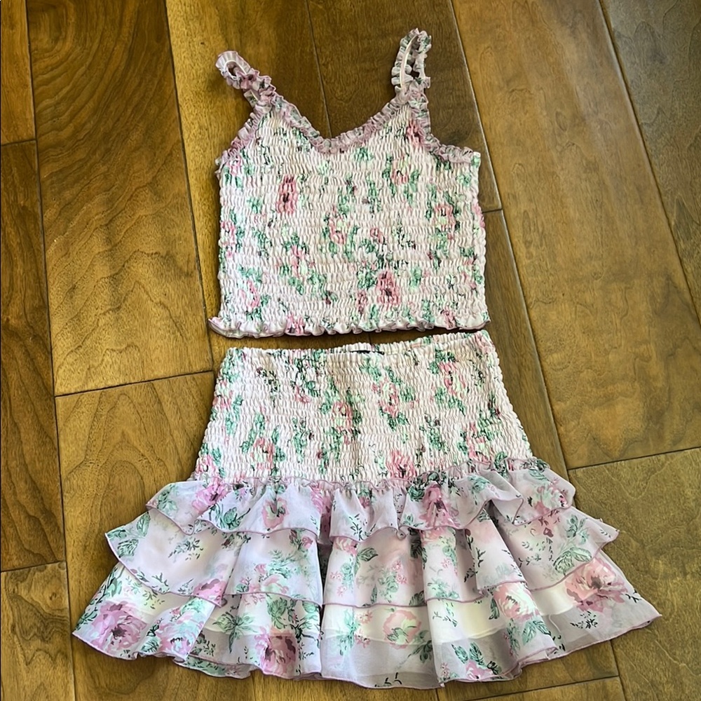 Floral Kids Matching Set